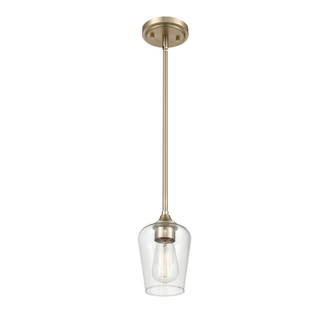 9731-MG-Millennium Lighting-Ashford - 1 Light Mini-Pendant-38 Inch Tall and 5.25 Inch Wide-Modern Gold Finish