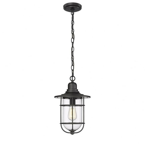 Millennium Lighting 1 - Light Pendant in  Powder Coat Black