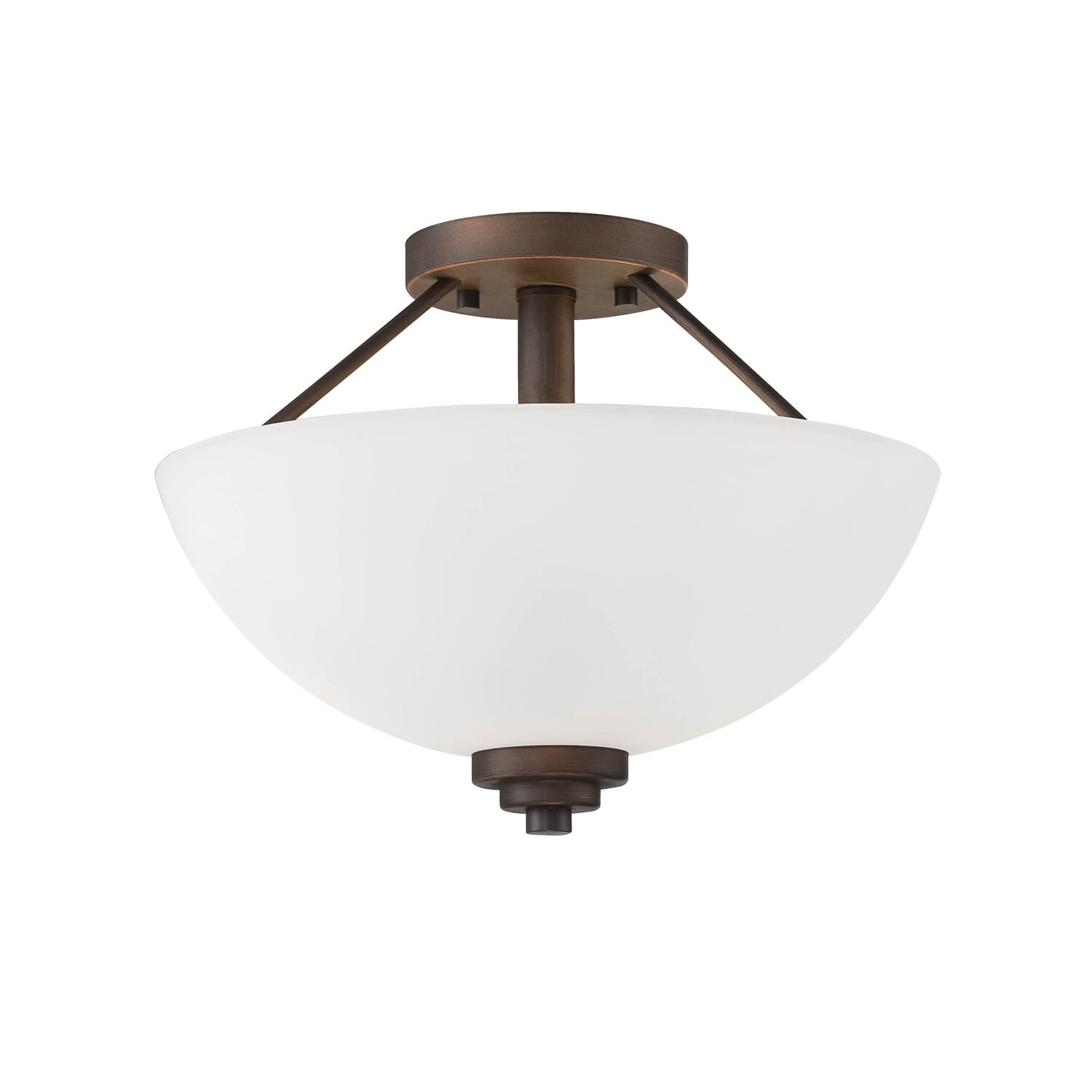 Millennium Lighting Durham 2 - Light Flush Mount in  Rubbed Bronze