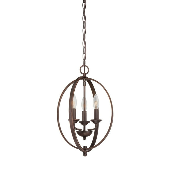Millennium Lighting Metal 3 Light Pendant light Rubbed Bronze Oil Rubbed Bronze
