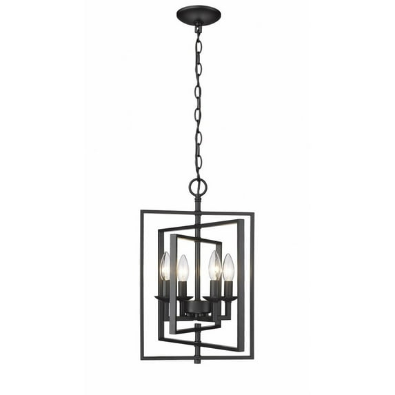 Millennium Lighting Nellis 4 - Light Pendant in  Matte Black