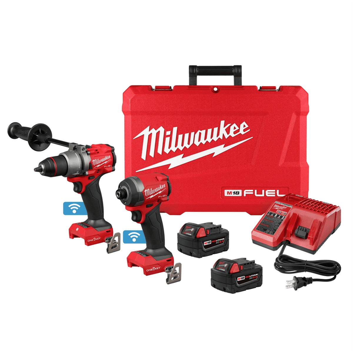 Milwaukee Tool M18 FUEL  2-Tool Combo Kit w/ ONE-KEY