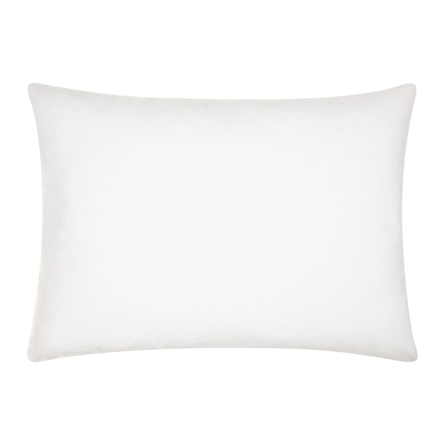 16"x22" Oversize Hyper Duck Down Feather Lumbar Throw Pillow White - Mina Victory: Cotton Cover, Indoor Use, Knife Edge