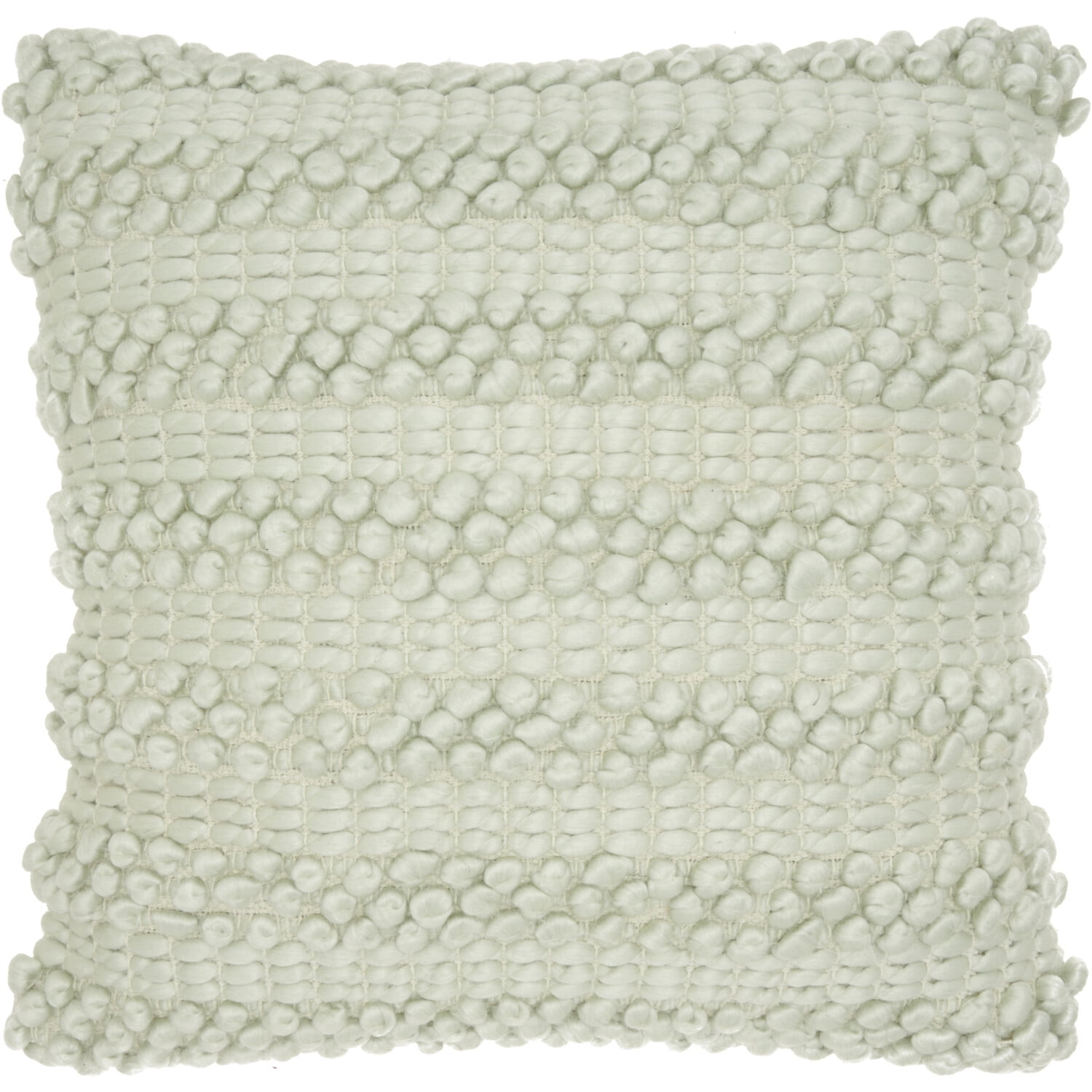 Woven Striped Life Styles Square Throw Pillow - Mina Victory