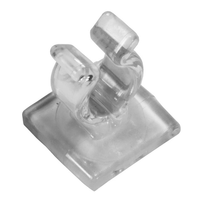 Mini Light Adhesive Clip, 100 Pack