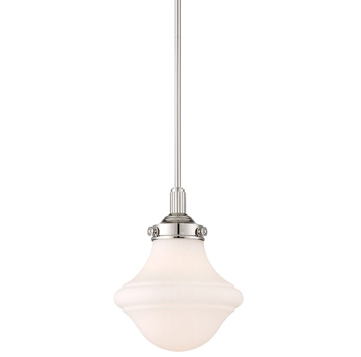 Minka Lavery 27029 1 Light Mini Pendant From The Madison Avenue Collection - Nickel