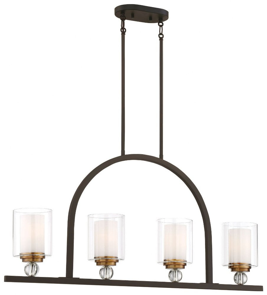 Minka Lavery - Studio 5 - 4 Light Island in Transitional Style - 18.75 inches