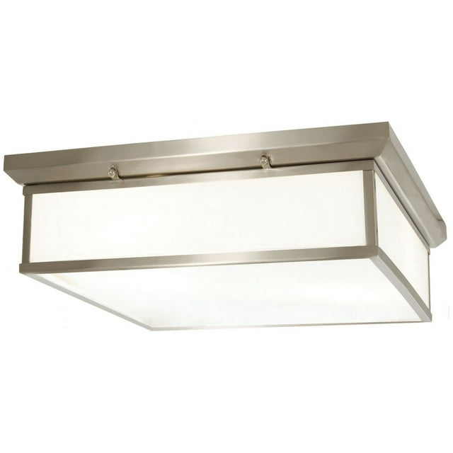 Minka Lavery - 30W 1 LED Square Flush Mount in Transitional Style - 6.25 inches