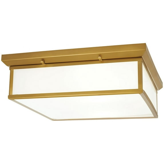 Minka Lavery - 30W 1 LED Square Flush Mount in Transitional Style - 6.25 inches
