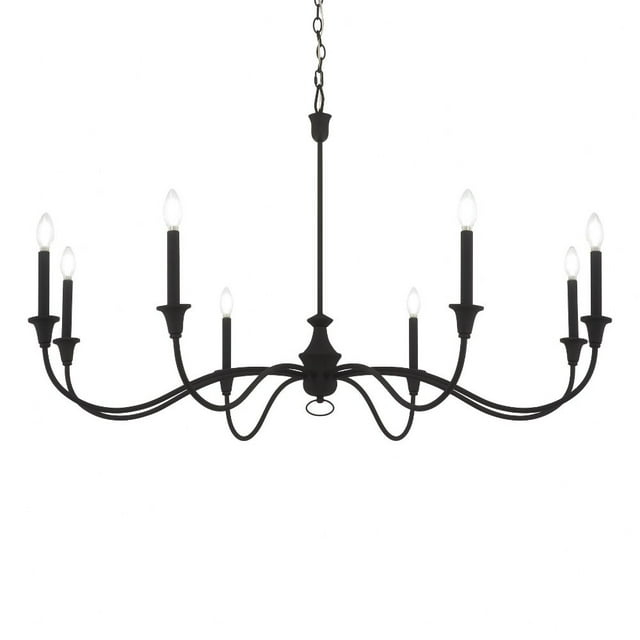 8 Light Chandelier-31.25 Inches Tall And 48 Inches Wide     -Traditional Installation Minka Lavery 6258-076