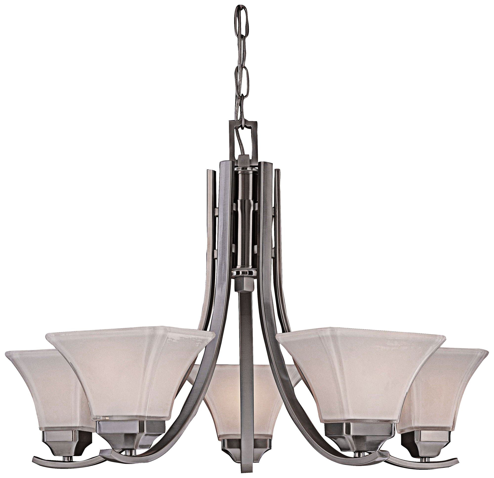 Minka Lavery - Agilis - Chandelier 5 Light Brushed Nickel in Contemporary Style