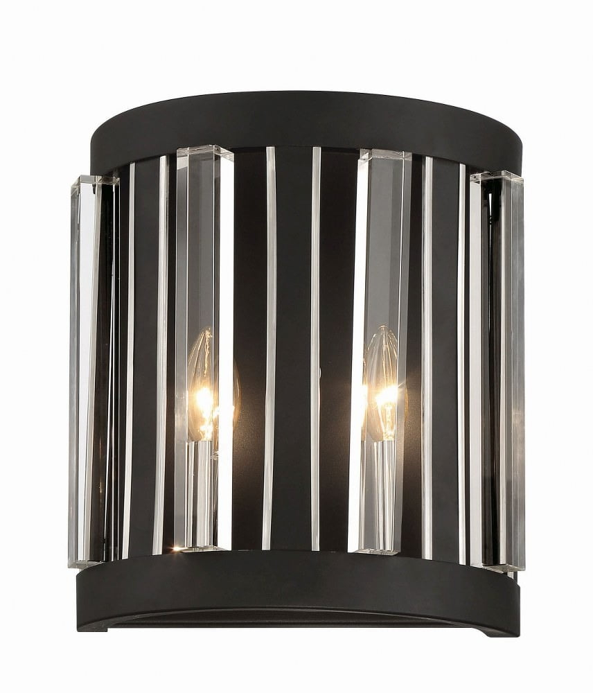 Minka Lavery - Majestic Splendor - 2 Light Wall Sconce-12 Inches Tall and 10.5