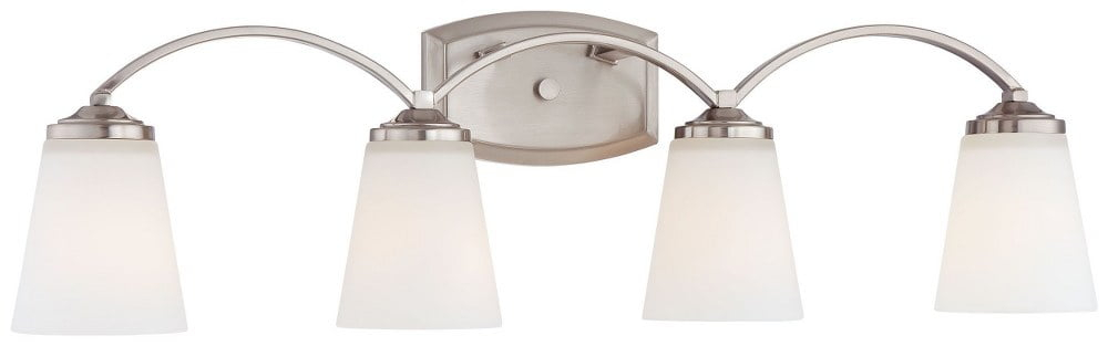 Minka Lavery - Overland Park - 4 Light Transitional Bath Vanity in Transitional