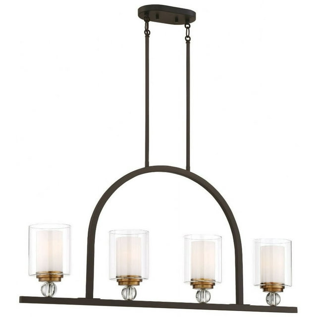 Minka Lavery - Studio 5 - 4 Light Island in Transitional Style - 18.75 inches