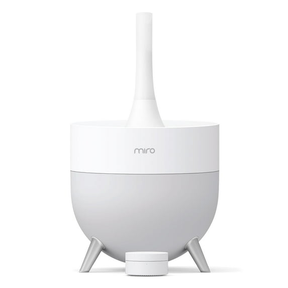 Miro NR07S Humidifier - Completely Washable Modular Humidifier, Easy to Clean, Easy to Use, Large Room - Cool Mist, Sanitary, Top-Fill Ultrasonic Humidifier with Whisper Quiet and Powerful Output