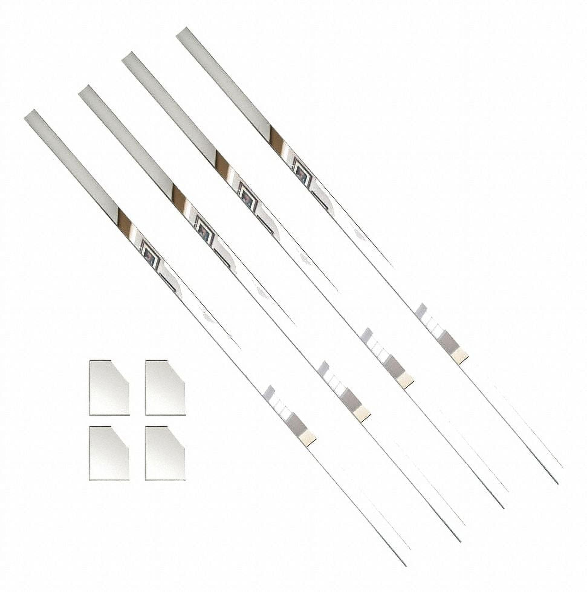 Mirredge Mirror Installation Kit,Clear,48 in W 24400