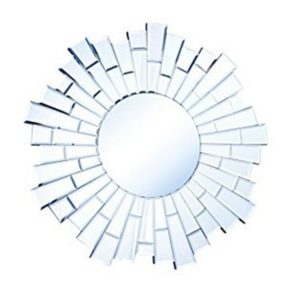 Elegant Lighting Espejo Decorativo Redondo Moderno de 24"