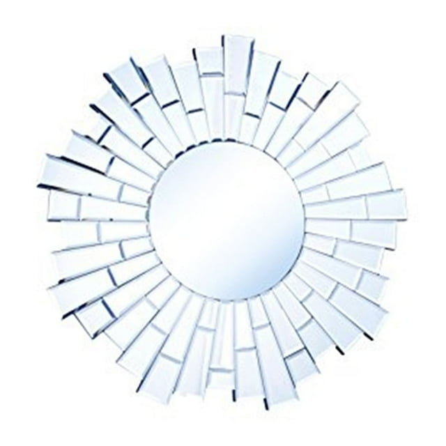 Elegant Lighting Espejo Decorativo Redondo Moderno de 24"