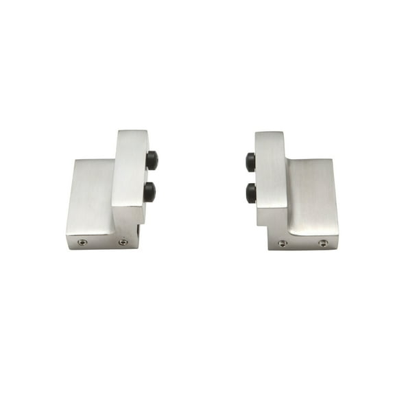 Miseno Mbdh0695 Standard Barn Door Flat Rail Stop - Stainless Steel