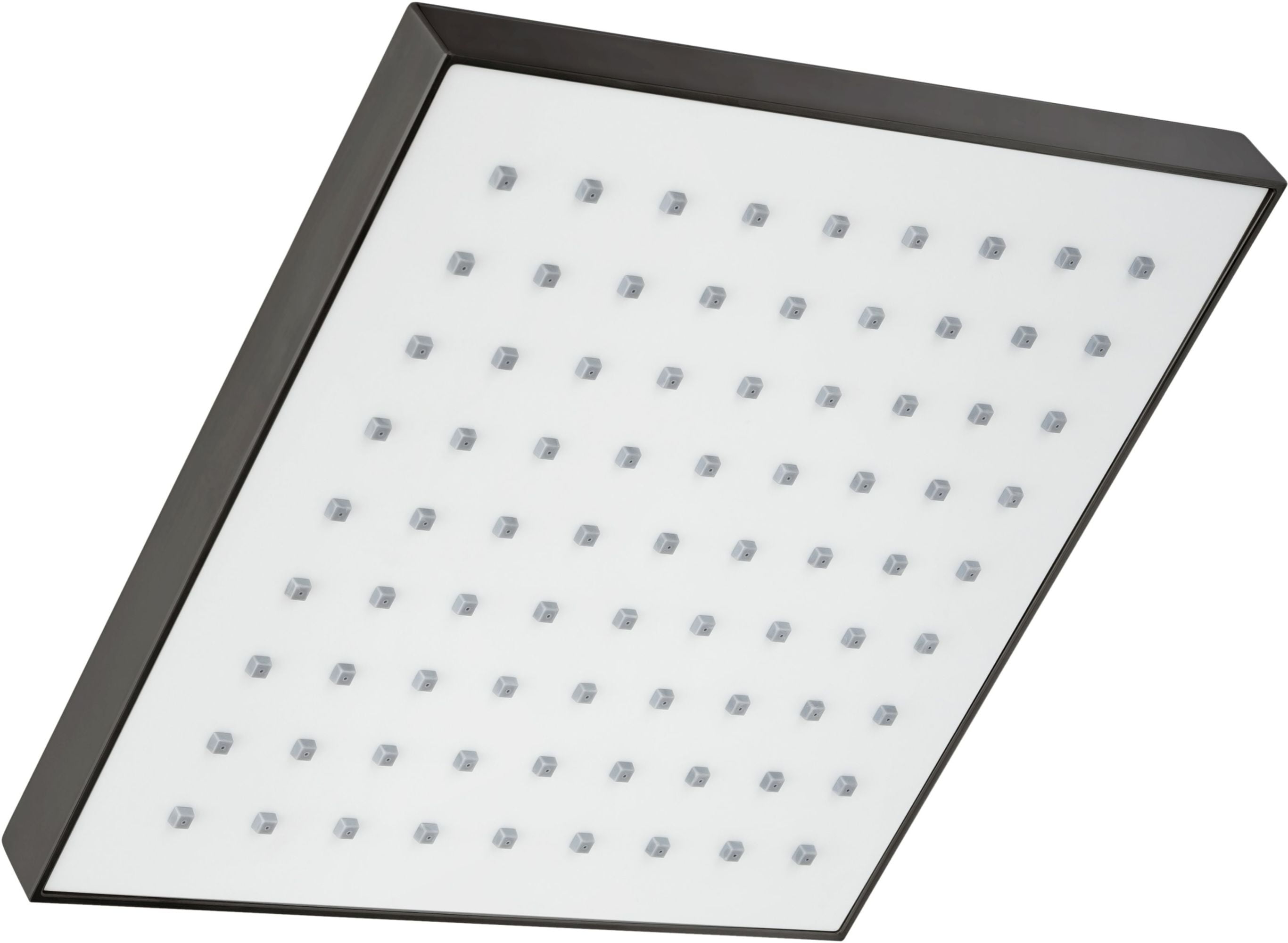 Miseno Msh625e 1.8 GPM Single Function Rain Shower Head - Black