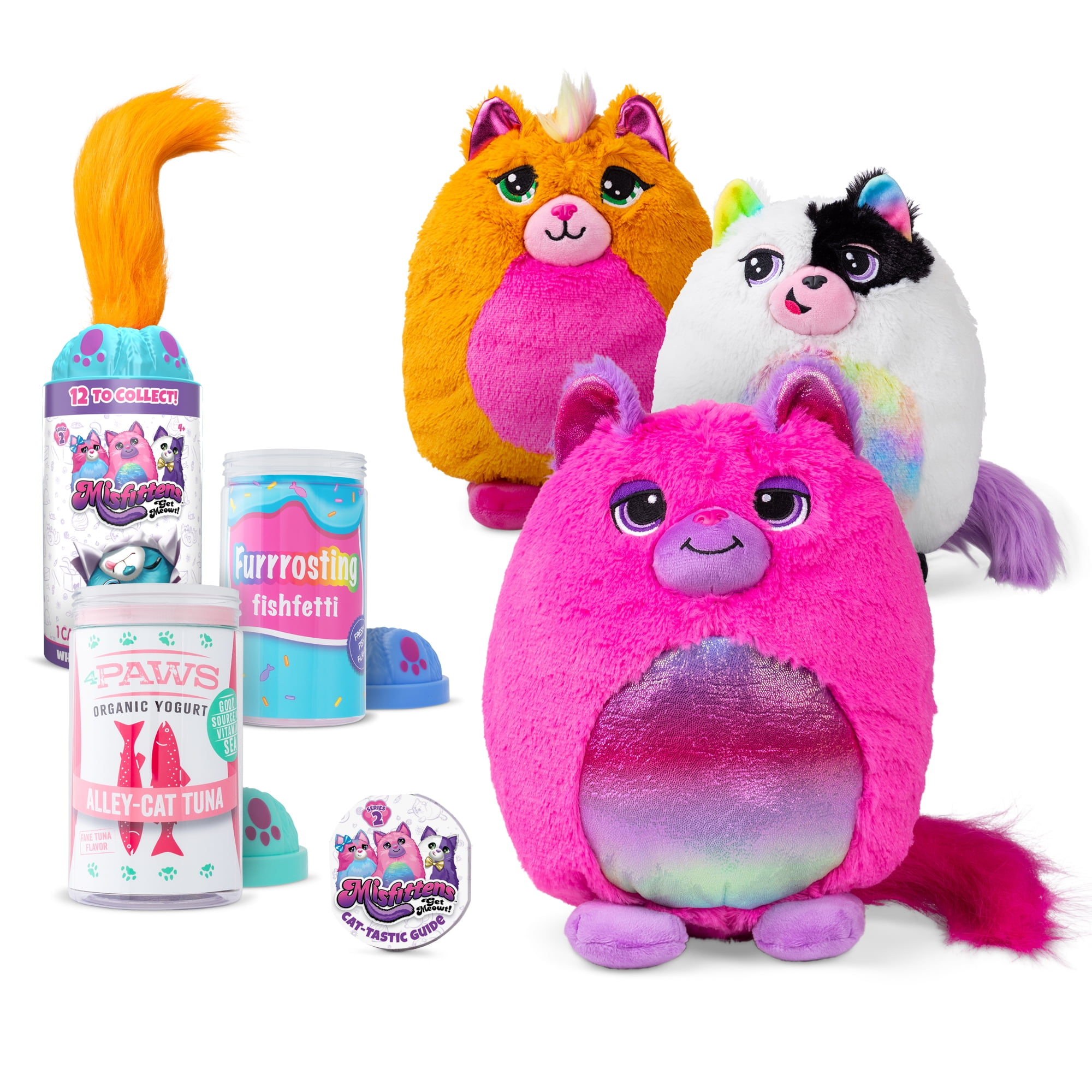 Misfittens Assortment - Novelty Cat Plush - Walmart Exclusive Character