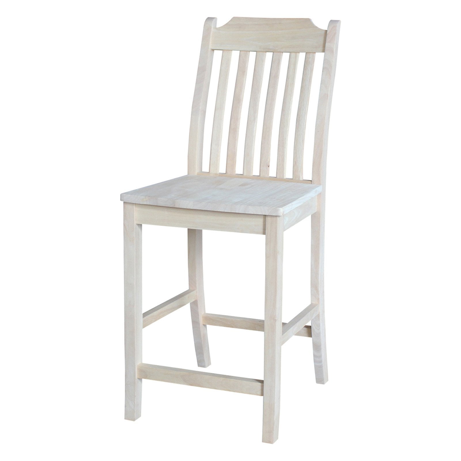 Mission Counter height Stool - 24" Seat Height