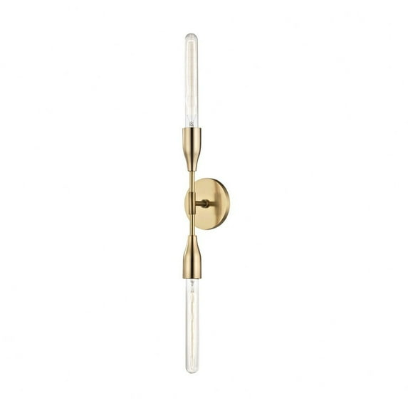 Mitzi Tara 2 - Light Sconce in  Aged Brass