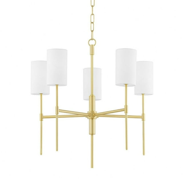 Jensine Chandelier - Antique Brass / 5 Light