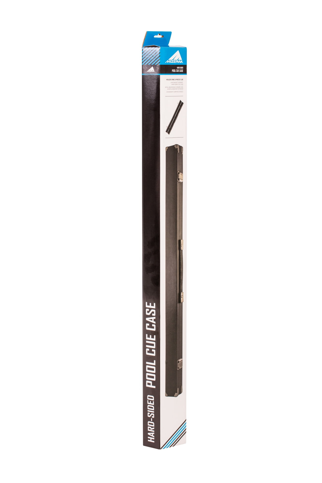 Mizerak Pool Cue Case Hard-Sided Pool Multicolor 2 Piece