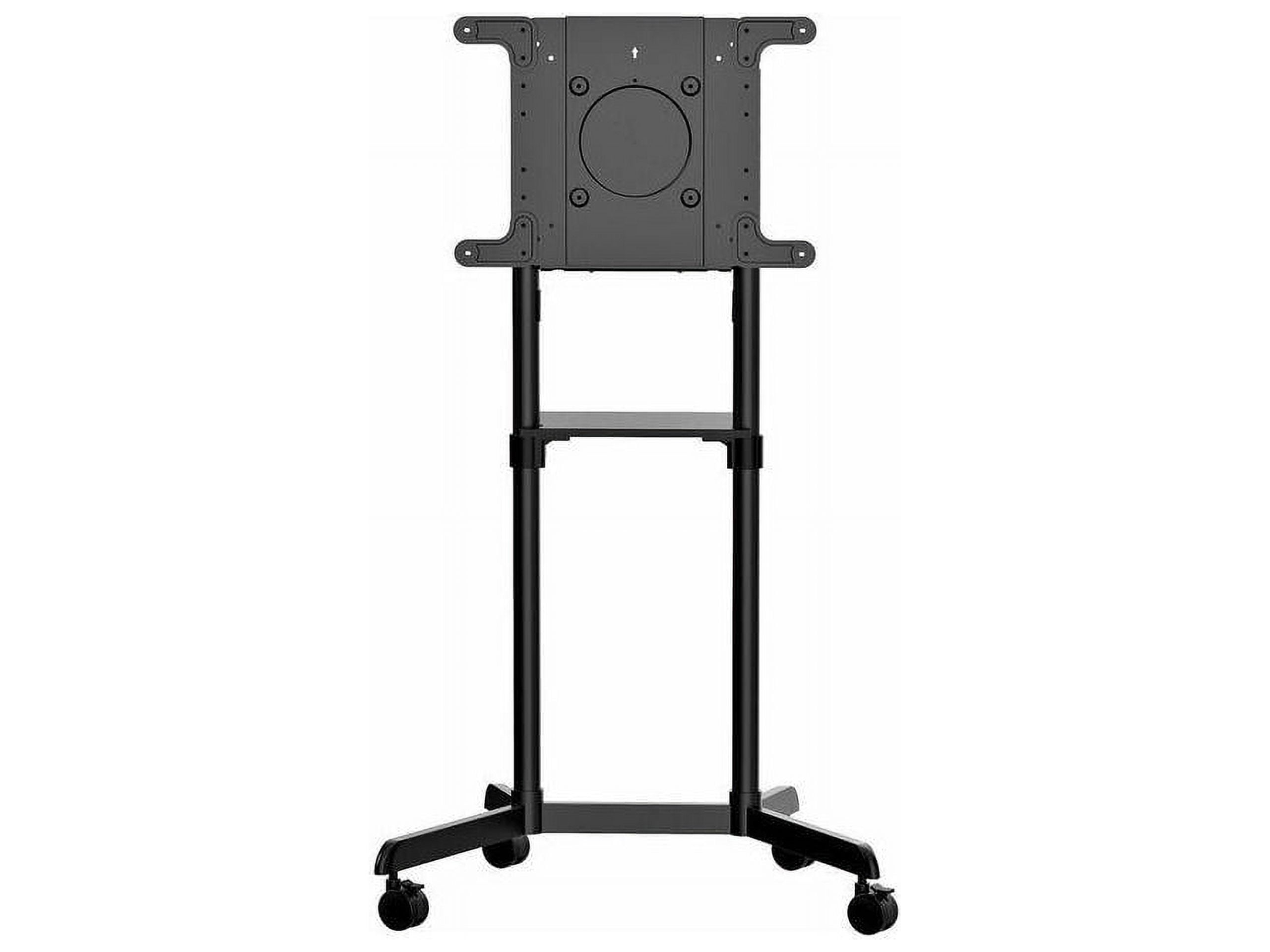Startech  37-70 in. Rotate Tilt Mobile Rolling TV Stand Cart with Shelf for Vesa Mount Displays