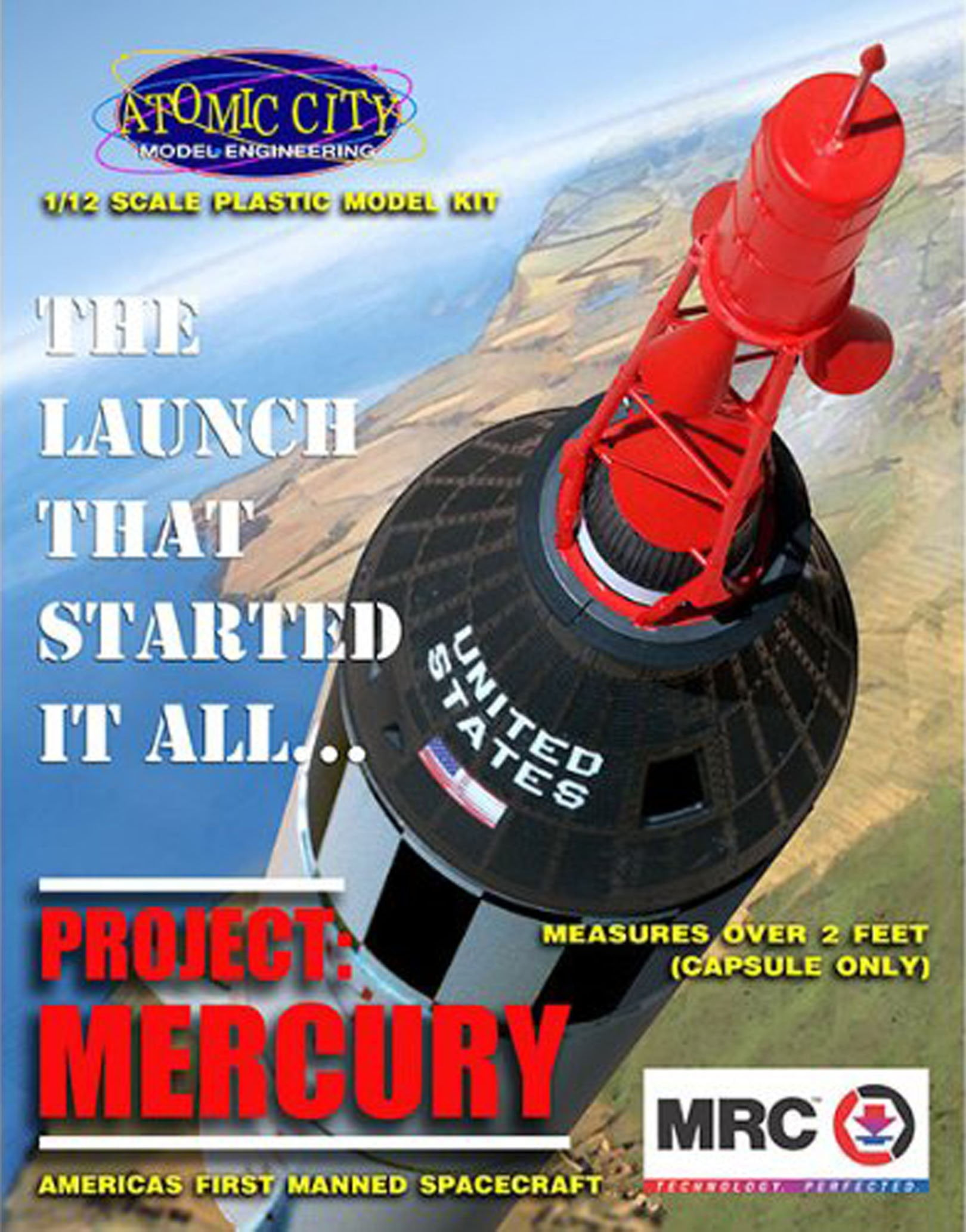 Model Rectifier Corporation Project: Mercury Spacecraft Model Building Kit