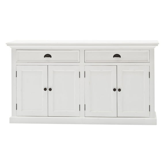 Modern Farmhouse White Buffet Server