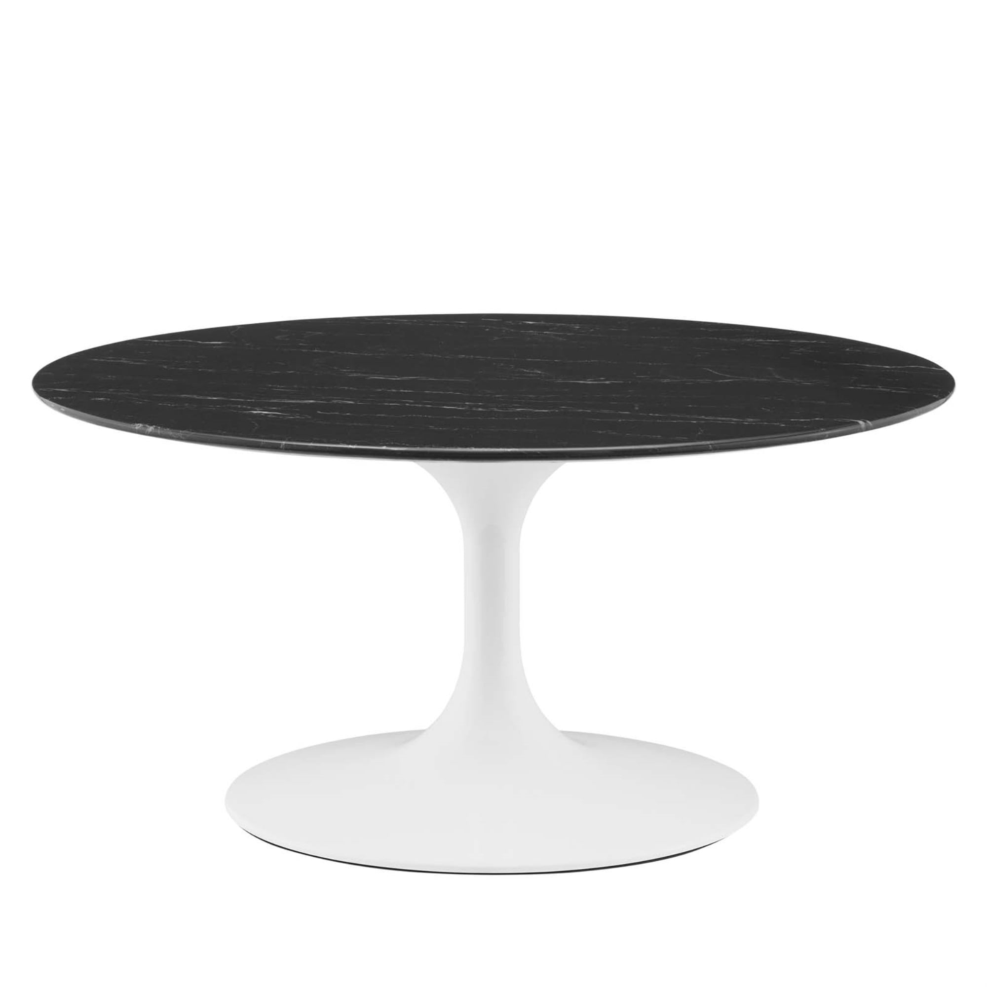 Lippa 36" Artificial Marble Coffee Table