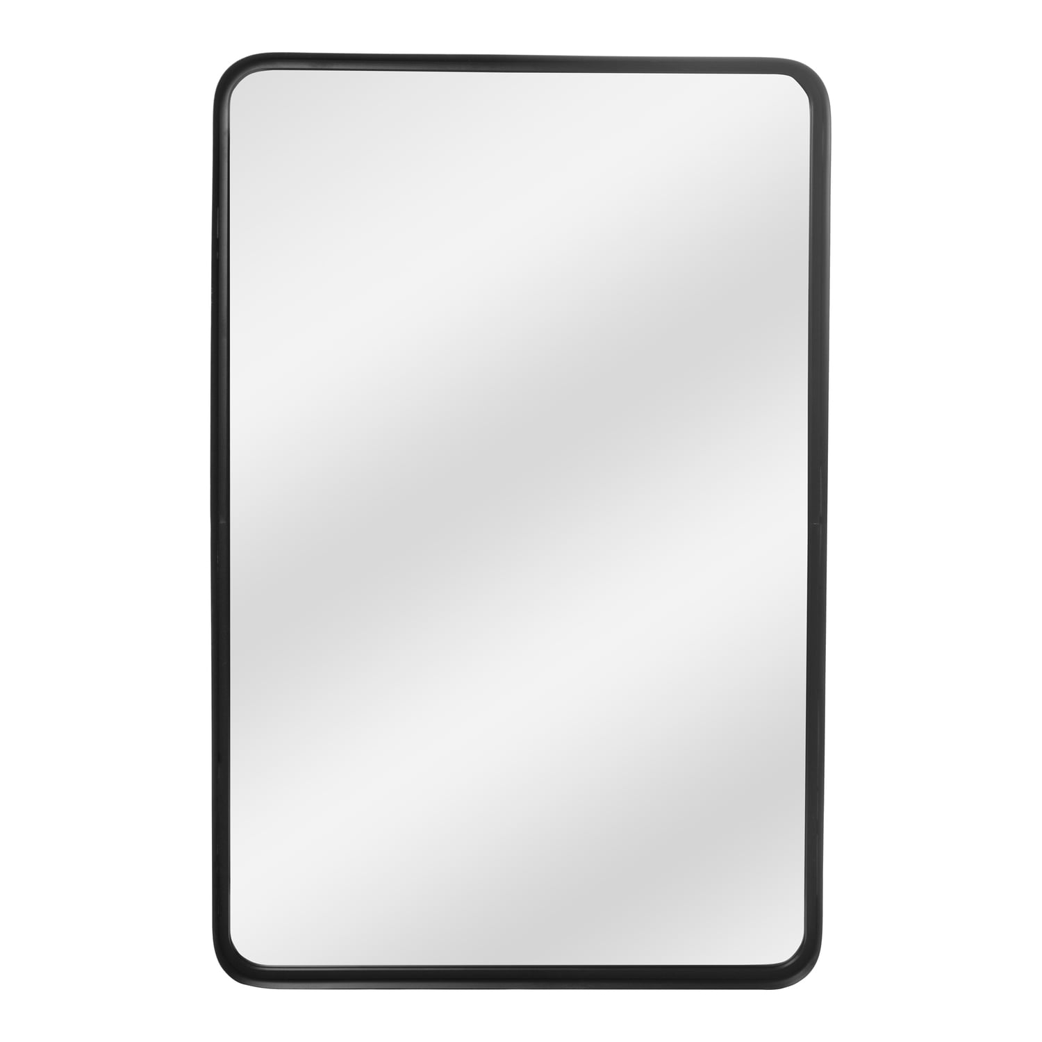 Moe's Home Collection Bishop Contemporary Metal Mirror in Black