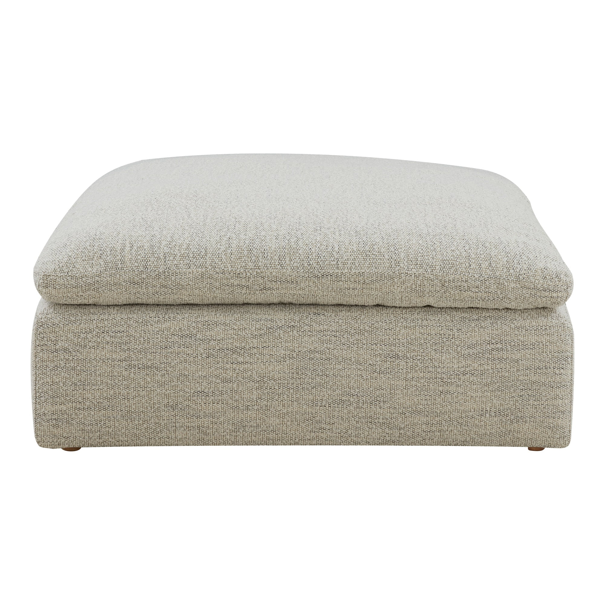 Clay Ottoman Performance Fabric Coastside Sand