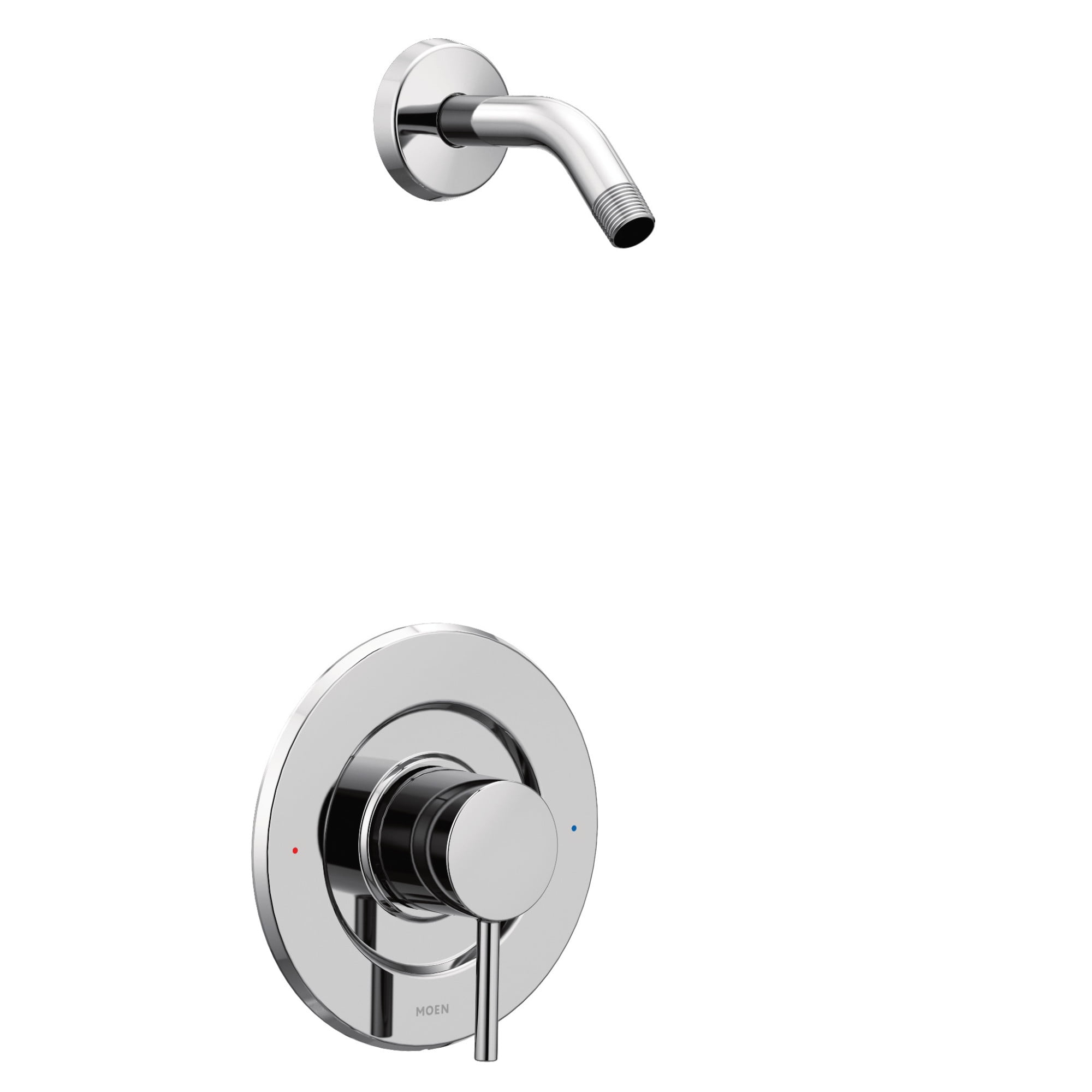 Moen Chrome Manual 2-Modes 1-Handle Shower Valve Trim