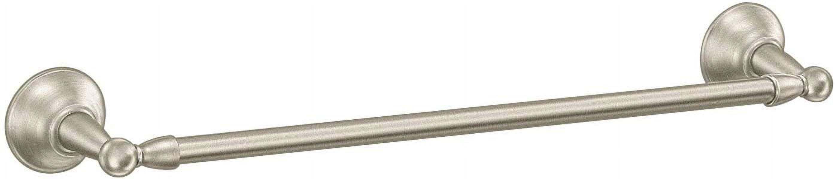 Moen Sage Brushed Nickel Towel Bar 24 in. L Brass