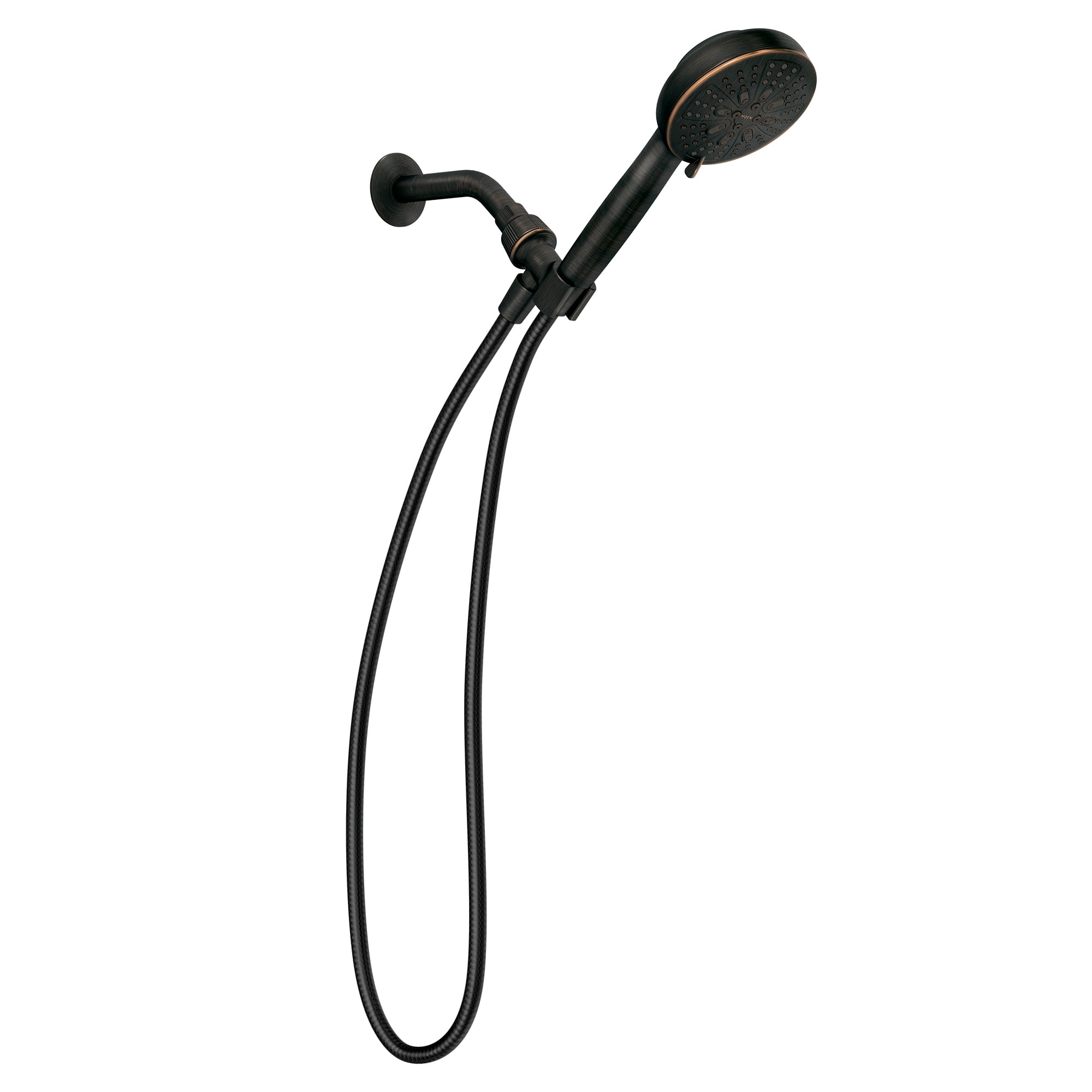 Moen Hydro Energetix Mediterranean Bronze Nickel 7-Function Handheld Shower Head, 200H0BRB