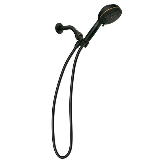 Moen Hydro Energetix Mediterranean Bronze Nickel 7-Function Handheld Shower Head, 200H0BRB