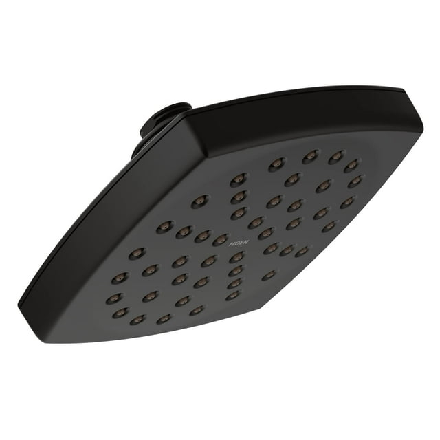 Moen S6365 Voss 6" Single Function Shower Head - Black