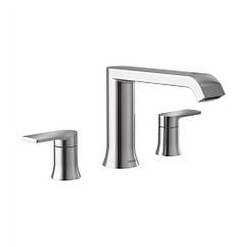 Moen Genta LX Two Handle 8 in. Widespread Bathroom Faucet Trim Kit, Valve Required