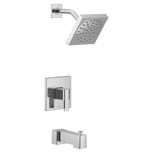 90 Degree M-CORE 3-Series 1-Handle Tub And Shower Trim Kit, Valve Required