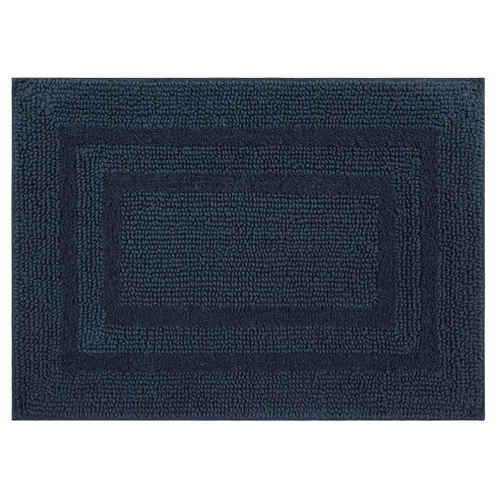 Mohawk Alfombra de Baño de Algodón Suave Absorbente de Secado Rápido Lavable a Máquina Alfombra de Baño, Crepúsculo, 21" x 34"