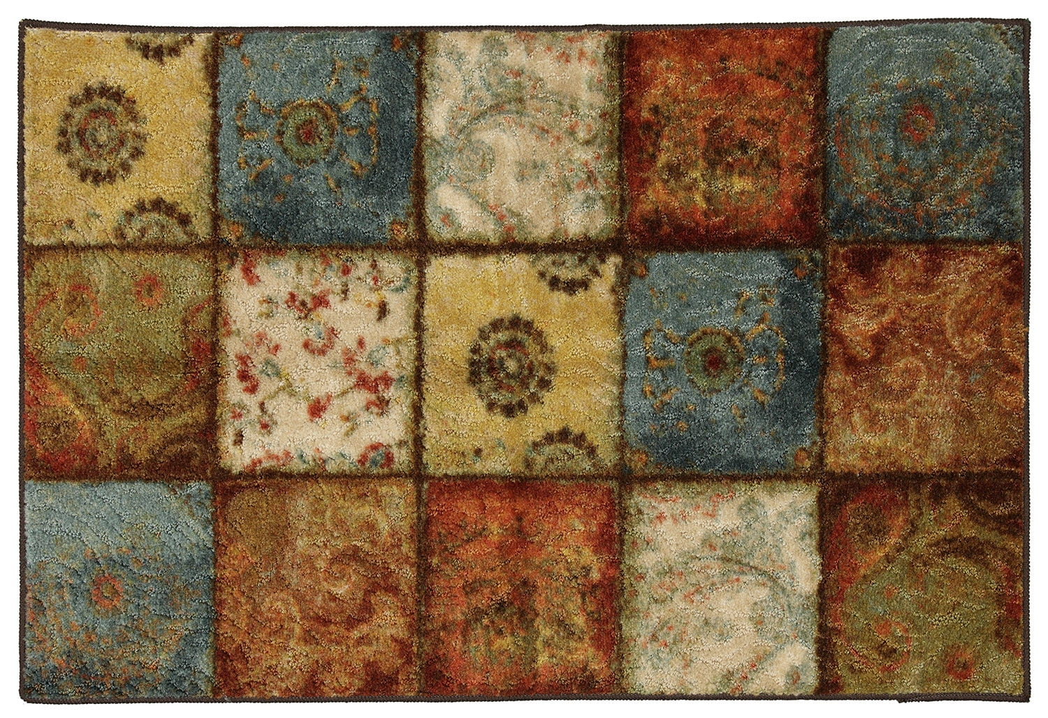 Mohawk Home Artifact Multi-Panel 1 Ft. 8 In. x 2 Ft. 10 In. Accent Rug