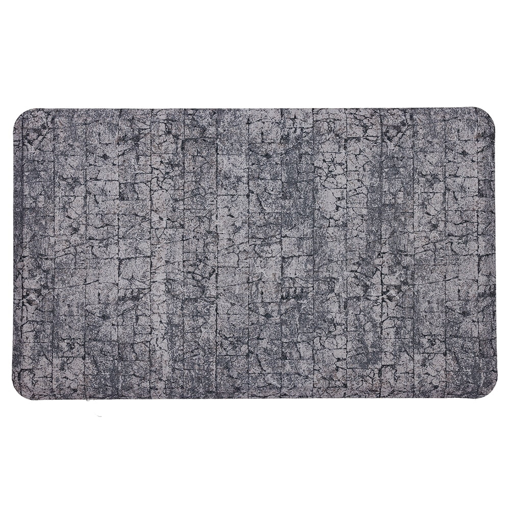 Mohawk Home Dri-Pro Cushion Kitchen Mat, Salten ,Grey, 1' 6" X 2' 6"