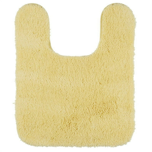 Mohawk Home Pure Perfection Nylon Bath Rug Contour, Butter Cream 1'8" x 2'