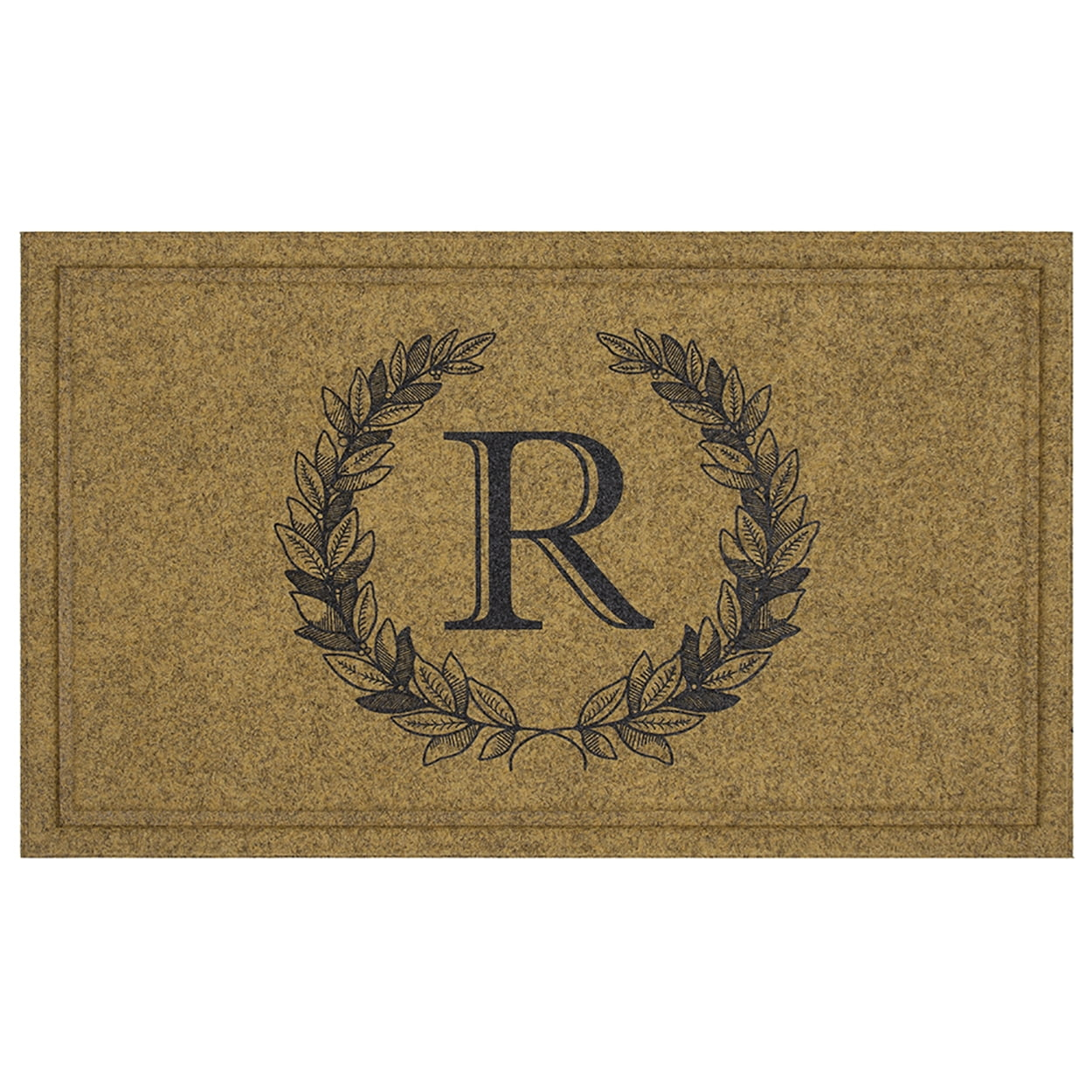 Mohawk Novelty Brown Polyester Outdoor Doormat, 2' x 3'