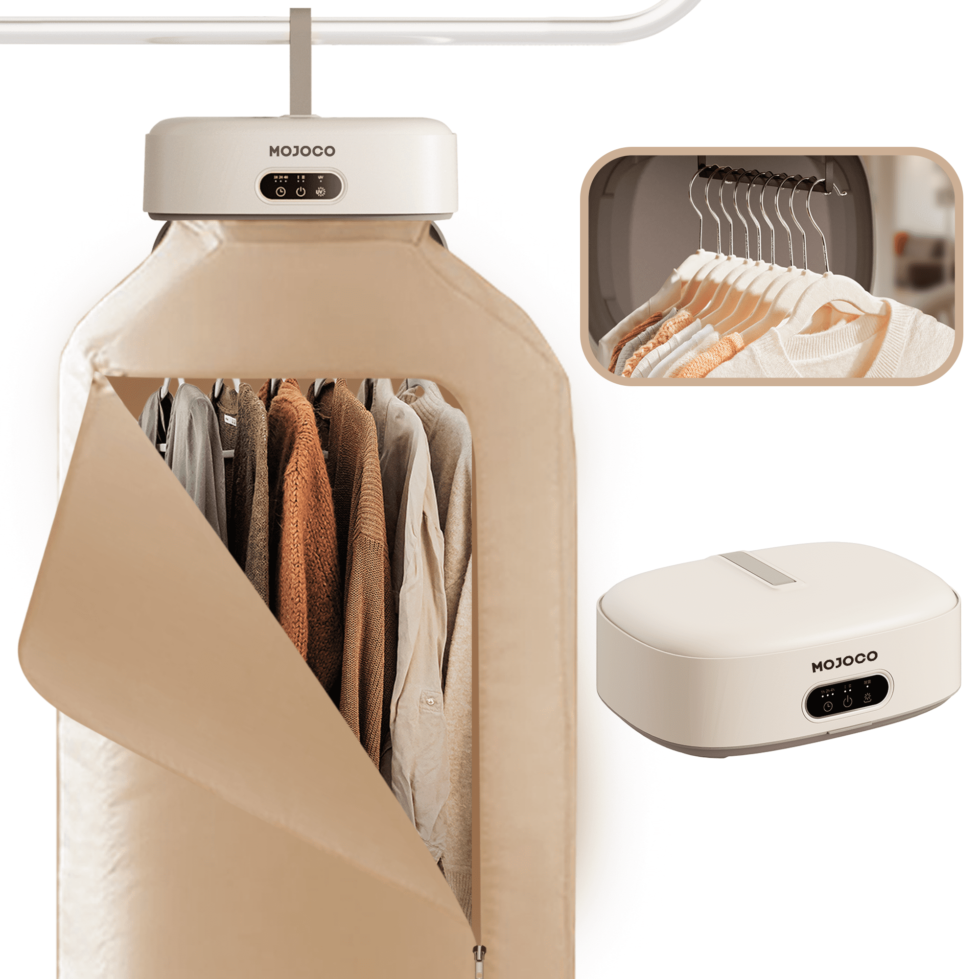 Mojoco Portable 600W Electric Clothes Dryer