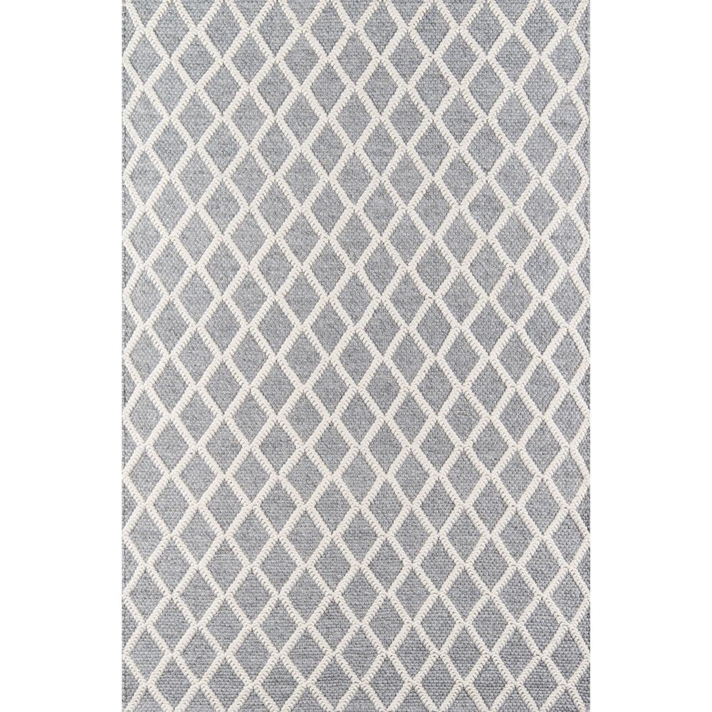 Momeni Andes Hand Woven Wool and Viscose Grey Runner 2'3" X 8'