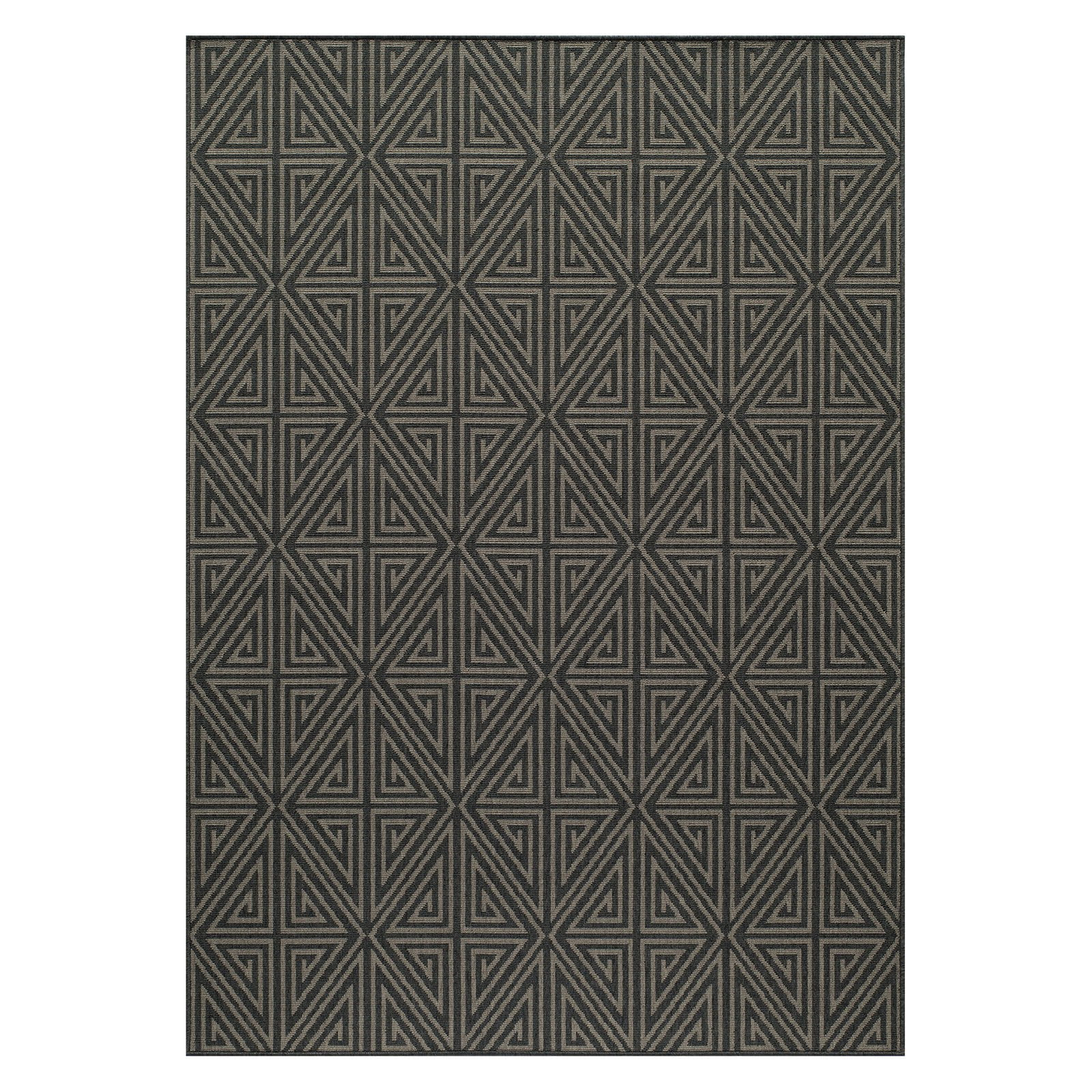 Momeni Baja 5'3" X 7'6" Transitional Rug in Charcoal
